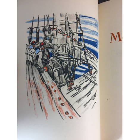 Pierre Loti Méheut Mathurin Mon frère Yves Beau livre illustré Mornay 1928 bon exemplaire Bretagne Marine