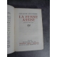 Apollinaire Guillaume La Femme assise NRF 14 avril 1920 Edition originale N° 253 Lafuma