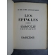 Apollinaire Guillaume Les épingles Portrait Alexeieff introduction Soupault N° 583 des 800 lafuma