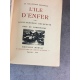 Rouquette Barthélemy L'ile d'enfer beau livre illustré Mornay 1924 grand nord bon exemplaire