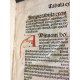 Important Incunable Strasbourg 1487 reliure d'Epoque rubriqué Bibliophilie Georg Husner Speculum exemplorum