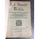 La sainte Bible Latin et François Paris Sébastien Nivelle 1568 Complet ancien et nouveau testament En reliures d'époque