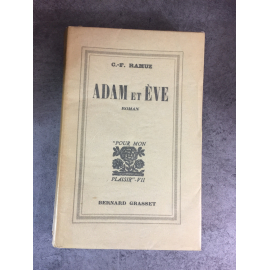 CF Ramuz Adam et Eve Grasset 1933 Exemplaire sur alfa numéroté 702. Collection pour mon plaisir Suisse