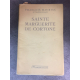 Mauriac François Sainte Marguerite de Cortone Edition originale le n° 362 sur alfa. Beau livre bibliophilie.