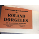 Dorgelès Roland Le château des brouillards Edition originale sur Alfa avec son étiquette. bon exemplaire