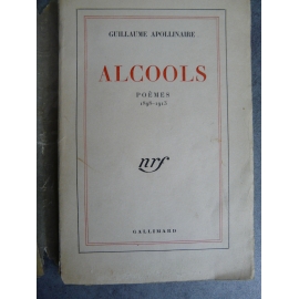 Apollinaire Guillaume Alcools Poèmes NRF Gallimard 48 eme édition 1948