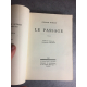 Charles Morgan Le passage Edition originale française The river line le N° 166 de seulement 220 grand papier.