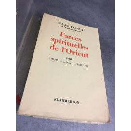 Claude Farrère Forces spirituelles de l'Orient Inde, chine, japon, turquie Edition originale Numero 60 sur alfa