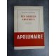 Apollinaire Guillaume Les diables amoureux NRF Gallimard 1965 Edition originale papier d'édition.