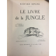 Kipling Rudyard Le livre de la jungle illustré par Reboussin Delagrave 1939 Reliure cuir bon exemplaire