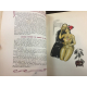 Les Mille et une nuits Galland Illustrations de Cura Reliure cuir Athéna Bibliophile 1947 Beau livre curiosa. Erotisme.