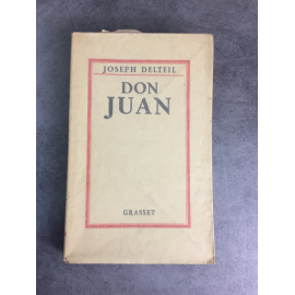 Delteil Joseph Don juan 1930 Edition originale sur Alfa le numero 182