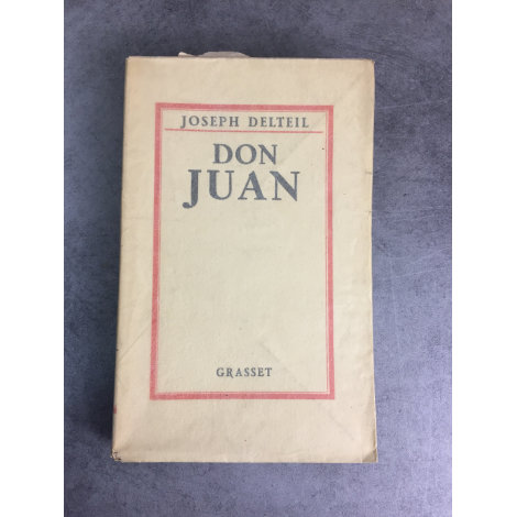 Delteil Joseph Don juan 1930 Edition originale sur Alfa le numero 182