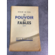 Robert de Traz Le pouvoir des fables Grasset 1935 Le 213 sur vélin navarre Edition originale.