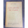 Joseph Delteil Les chats de Paris Montaigne 1930 le 934 sur fort Alfa Beau livre