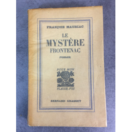 Mauriac François Le mystère Frontenac Edition originale numéro 553 sur Alfa Bon exemplaire