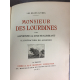 Chateaubriant Alphonse de Monsieur des Lourdines Achener illustrations Mornay hors commerce nominatif pour Gustave Lévy