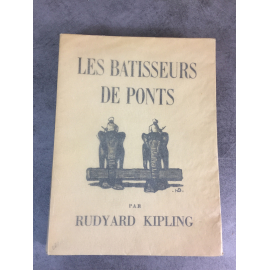 Kipling Illustrations de Deluermoz Les batisseurs de ponts Mornay 293 sur velin de Rives
