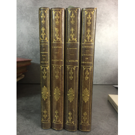 Rostand Edmond Cyrano , l'Aiglon Fasquelle 4 volumes bien reliés Chanteclerc Nuit de Don Juan.
