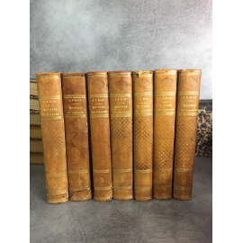 Bibliothèque historique de Diodore de Sicile, Miot André François Imprimerie Royale 1834 complet en 7 vol