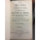 Bienheureux Jean de la Croix Les oeuvres spirituelles Berthier religion reliures cuir Avignon 1828
