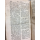 Saint Augustin Les confessions Complet en 2 volumes reliés Paris Martin 1741 reliure d'époque