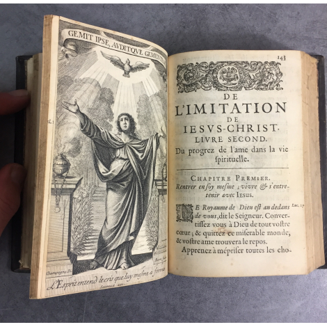 De l'imitation de Jesus Crhrist Beuil Sacy Bosse Abraham Gravures religion