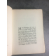 Mauriac François Le mal Grasset 1935 Edition définitive le numero 362 sur pur Chiffon.