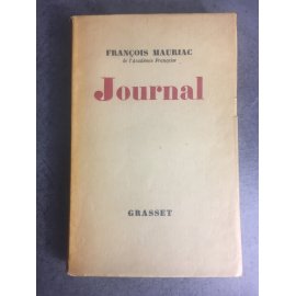 Mauriac François Journal T1 Grasset 1935 Ediiton originale le 480 sur alfa pour Lardanchet