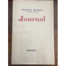 Mauriac François Journal T3 Grasset 1940 Edition originale le 271 sur alfa pour Lardanchet