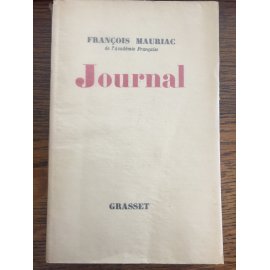Mauriac François Journal T3 Grasset 1940 Edition originale le 271 sur alfa pour Lardanchet