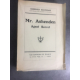 Maugham Somerset Mr. Ashenden Agent secret Edition originale française le 45 sur pur fil signé traductrice