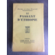 Tharaud Jérôme et Jean Le passant d'Ethiopie 1936 Edition originale sur Alfa bon exemplaire