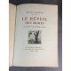 Dorgelès Roland Pierre Falké Le réveil des morts Editions Mornay 1924 Illustré grand format beau livre numéroté