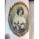 Alhoy Maurice Rostaing Jules Les fleurs historiques 14 portraits encadrés de fleurs Vve Janet circa 1850