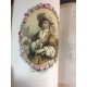 Alhoy Maurice Rostaing Jules Les fleurs historiques 14 portraits encadrés de fleurs Vve Janet circa 1850