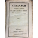 Année 1827, Almanach historique et politique Lyon Ballanche 1827 Brochage du temps papier dominoté