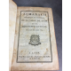 Année 1819, Almanach historique et politique Lyon Ballanche 1819 Reliure de l'époque tableaux de la dette