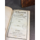 Année 1836, Almanach historique et politique Lyon Ballanche 1836 Reliure de l'époque