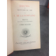 La Fontaine Jean de Contes et Fables Delarue 1876 4 volumes en reliure bradel toile du temps .