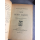 André Lichtenberger Mon petit Trott, et la petite soeur de Trott deux volumes reliure de l'époque identique. enfantina dictée.