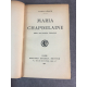 louis Hémon Maria Chapdelaine Récit du Canada Français Paris Grasset 1921 bon exemplaire