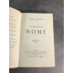 Béraud Henri ce que j'ai vu à Rome, 1929 Edition originale le 877 sur Alfa broché bel exemplaire