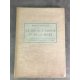 Romain Rolland Le jeu de l'Amour et de la mort Sablier des presses d'Albert Kundig Bibliophilie beau papier 1925
