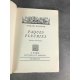 Romain Rolland Paques Fleuries Sablier des presses d'Albert Kundig Bibliophilie beau papier Edition originale