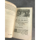 Erasme, Geudeville, Holbein L'Éloge de la folie, Composé en forme de Déclamation gravures reliure 1715