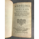 Anonyme [ALEXANDRE Dom Nicolas] Médecine et chirurgie des pauvres 1746 reliure de l'époque.