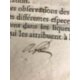 JOBLOT (Louis) Adanson Observations d'histoire naturelle, faites avec le microscope, sur un grand nombre d'insectes 1754
