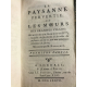 Nougaret La paysanne pervertie ou moeurs des grandes villes mémoires jeannette R*** Edition originale 1777 restif de la Bretonne