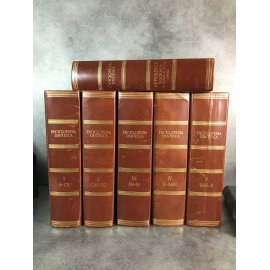 Dante Collectif Enciclopédia Dantesca Giovanni Treccani 1976 6/6 volumi